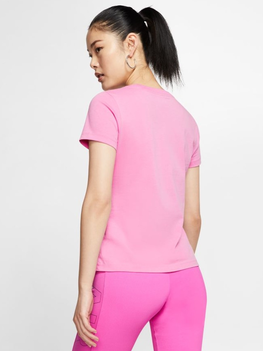 Nike Essential Tee Magic Flamingo/ White