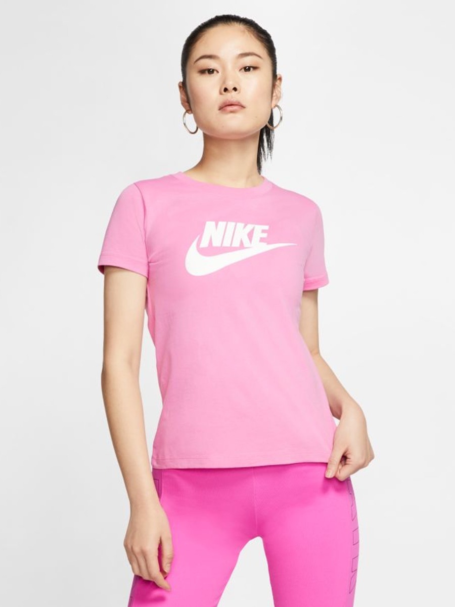 Nike Essential Tee Magic Flamingo/ White