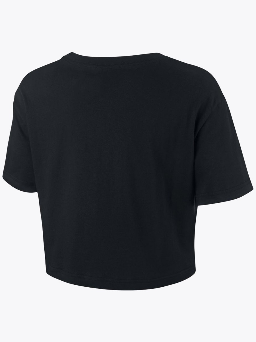 Nike Essential Crop Tee Black/ White