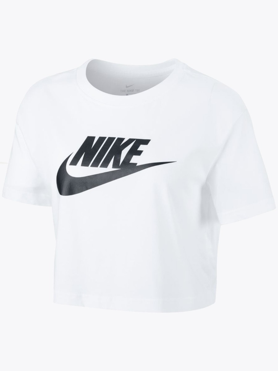 Nike Essential Crop Tee White