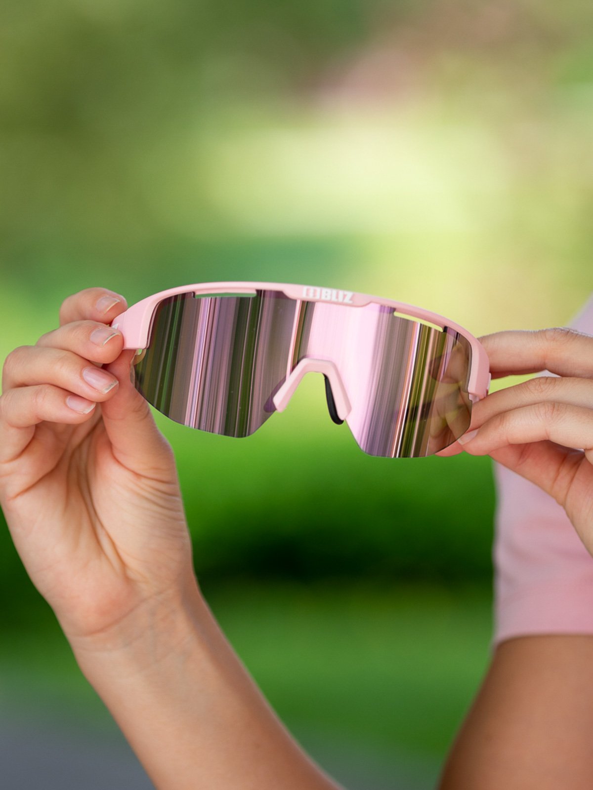 Bliz Active Matrix Brown w rose multi Matt Powder Pink