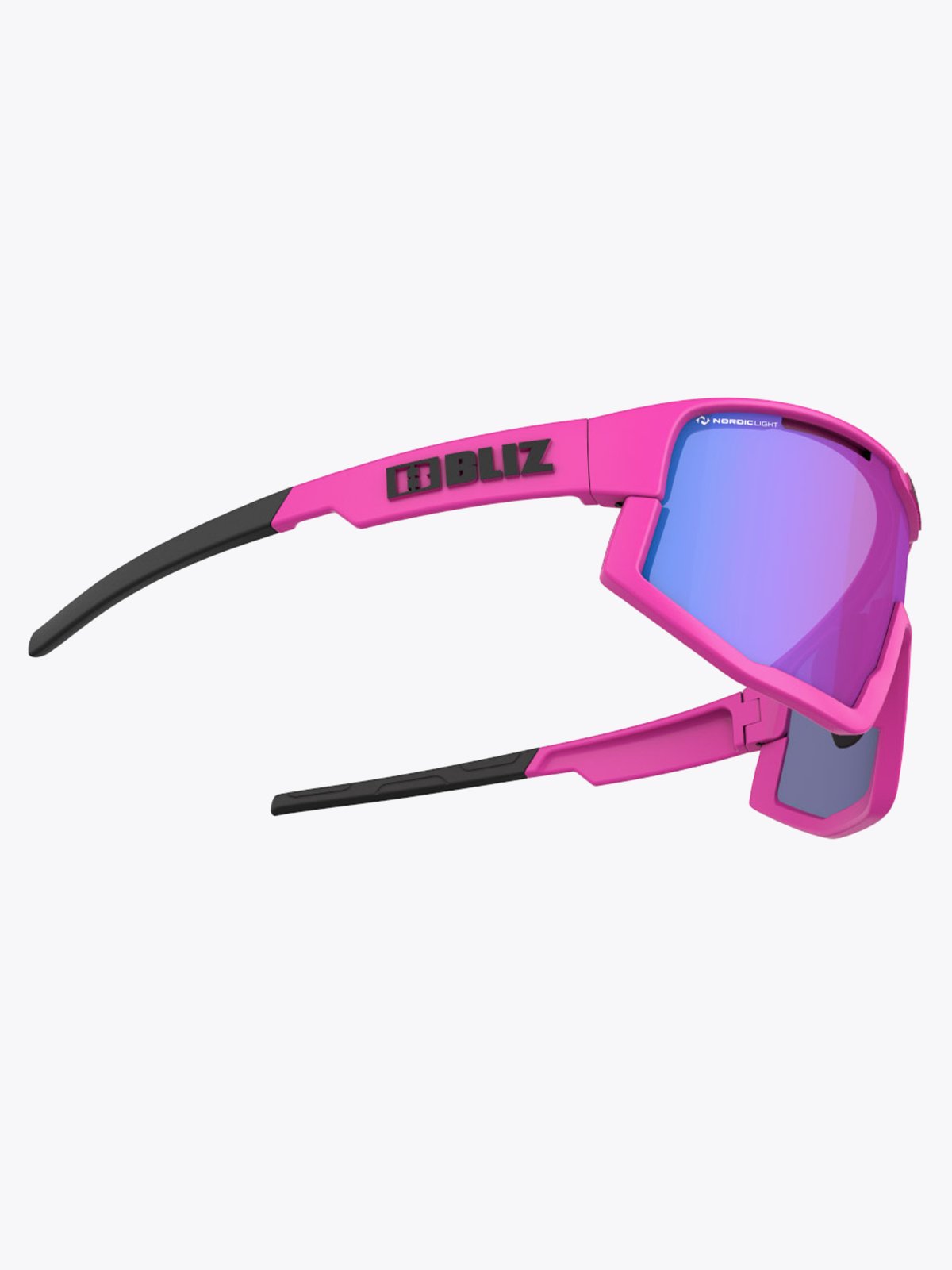Bliz Active Fusion Nordic Light Farge: Pink / Linse: Nano Optics | Nordic Light Begonia: Violet w blue multi