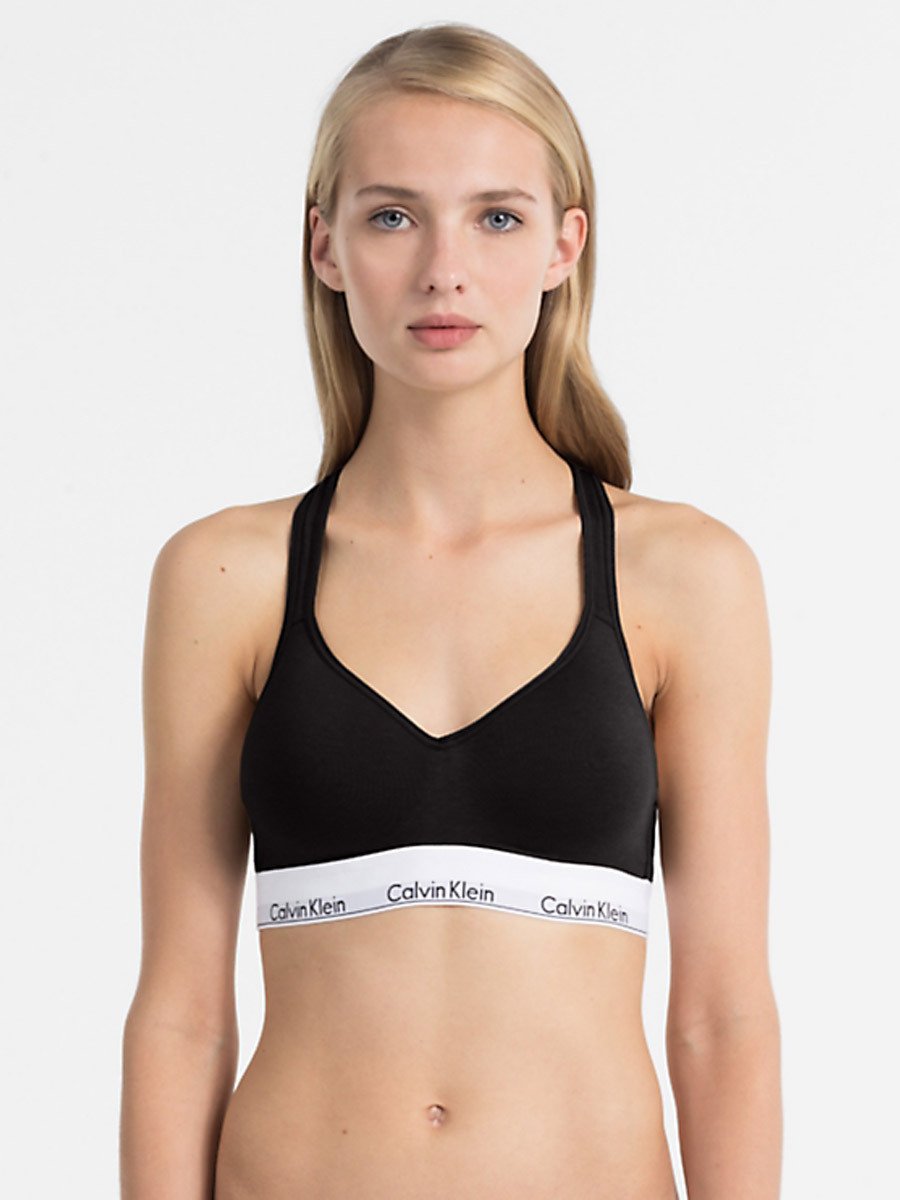 Calvin Klein Bralette lift Sort