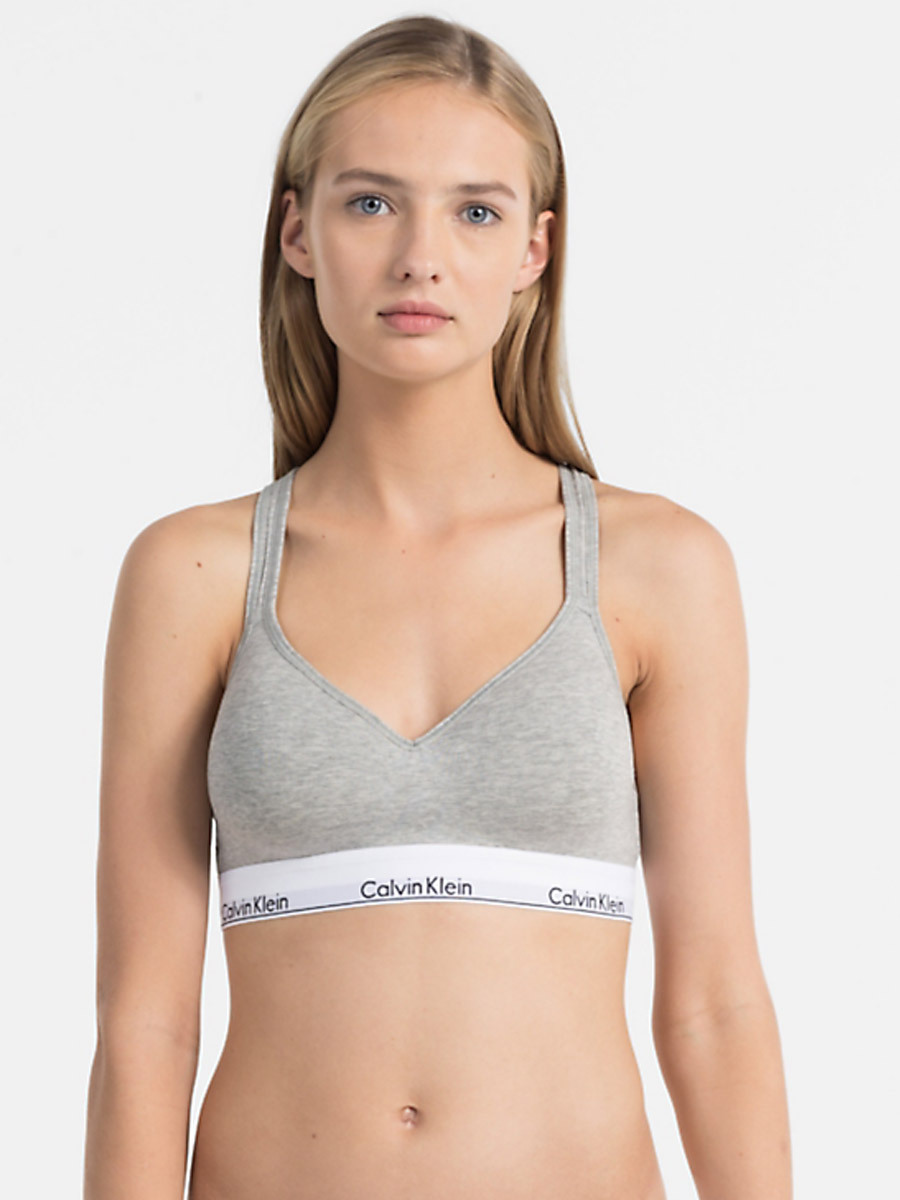 Calvin Klein Bralette lift Grå
