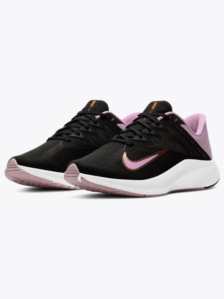 Nike Quest 3 Black/ Metallic Copper-Light arctic pink