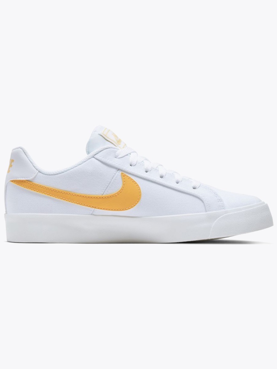 Nike Court Royale AC Canvas White/ Topaz Yellow