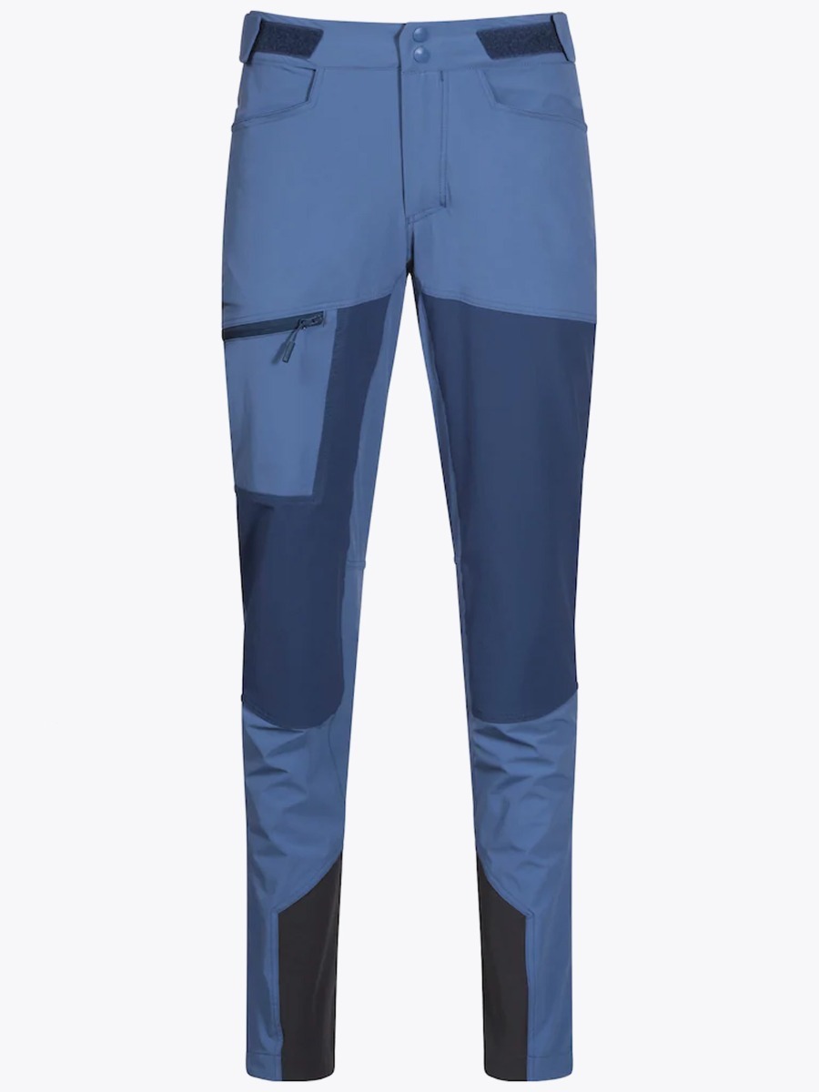 Bergans Cecilie Mountain Softshell Pant Light Thunder Blue / Thunder Blue