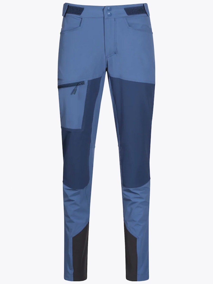 Bergans Cecilie Mountain Softshell Pant Light Thunder Blue / Thunder Blue