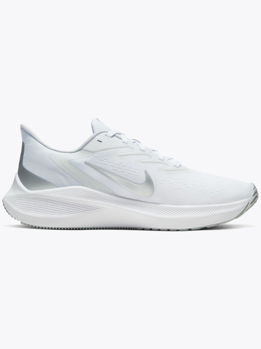 Nike Air Zoom Winflo 7 Pure Platinum/ Metallic Silver-White