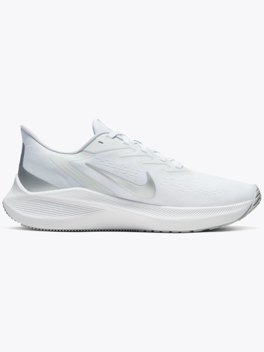Nike Air Zoom Winflo 7 Pure Platinum/ Metallic Silver-White