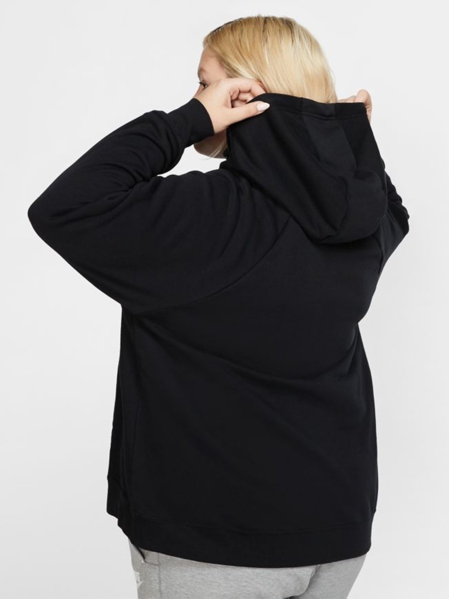 Nike Sportswear Essential Full Zip Hoodie Black/ White