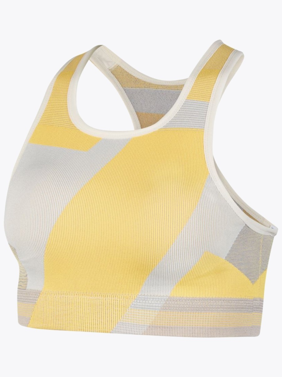 Nike Icon Clash Sports Bra Pale Ivory/ Laser Orange/ Sapphire