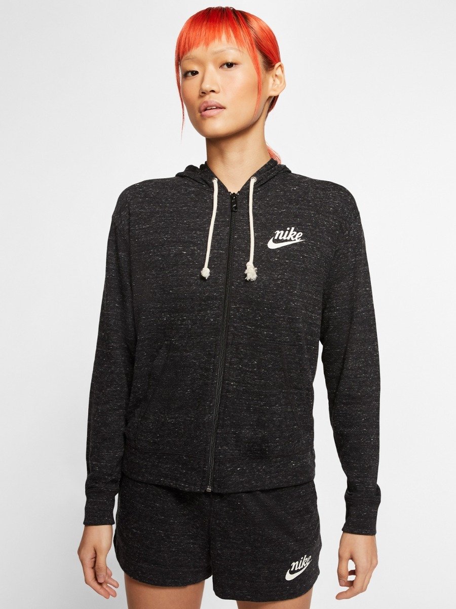 Nike Vintage Gym Hoodie Black/ Sail