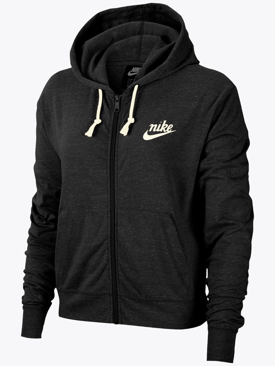 Nike Vintage Gym Hoodie Black/ Sail