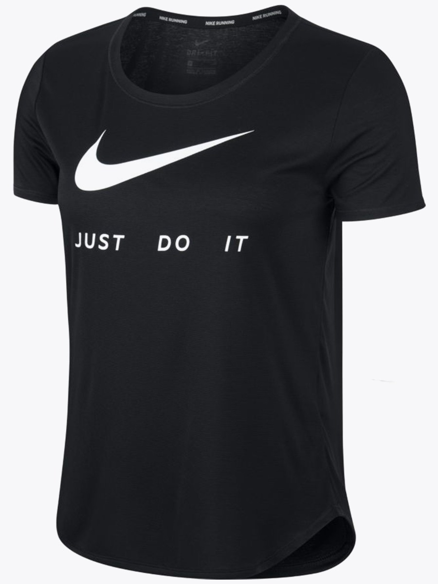 Nike Swoosh Tee Black/ Reflective Silver