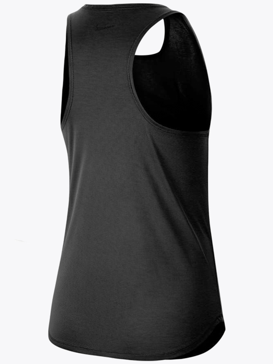 Nike Swoosh Run Tank Black/ Reflective Silver