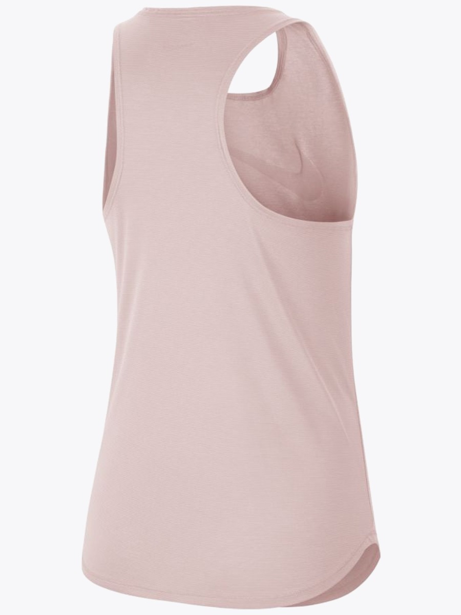 Nike Swoosh Run Tank Barely Rose/ White