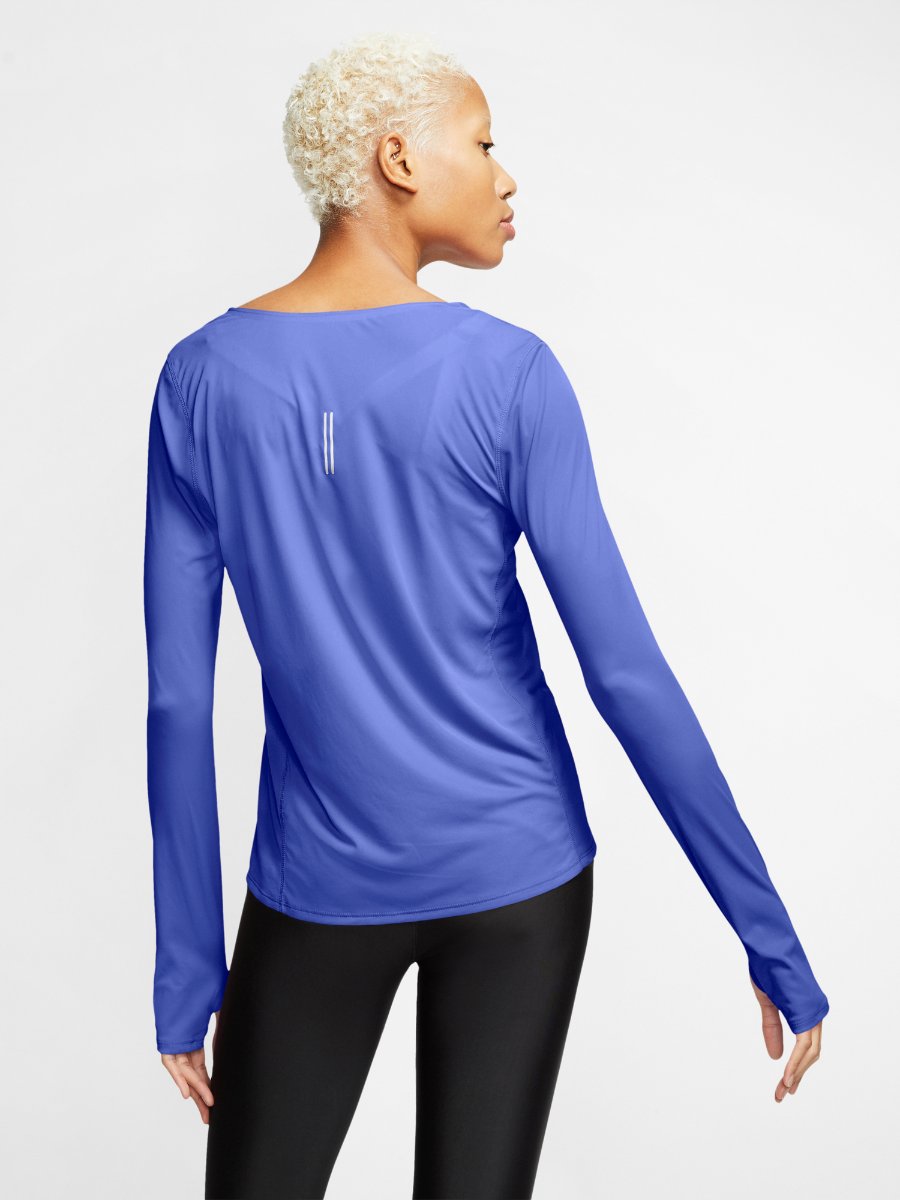 Nike City Sleek LS Sapphire/ reflective Silver