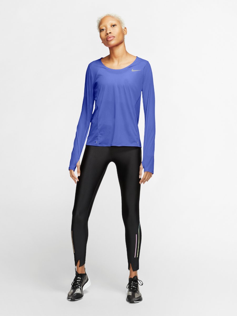 Nike City Sleek LS Sapphire/ reflective Silver