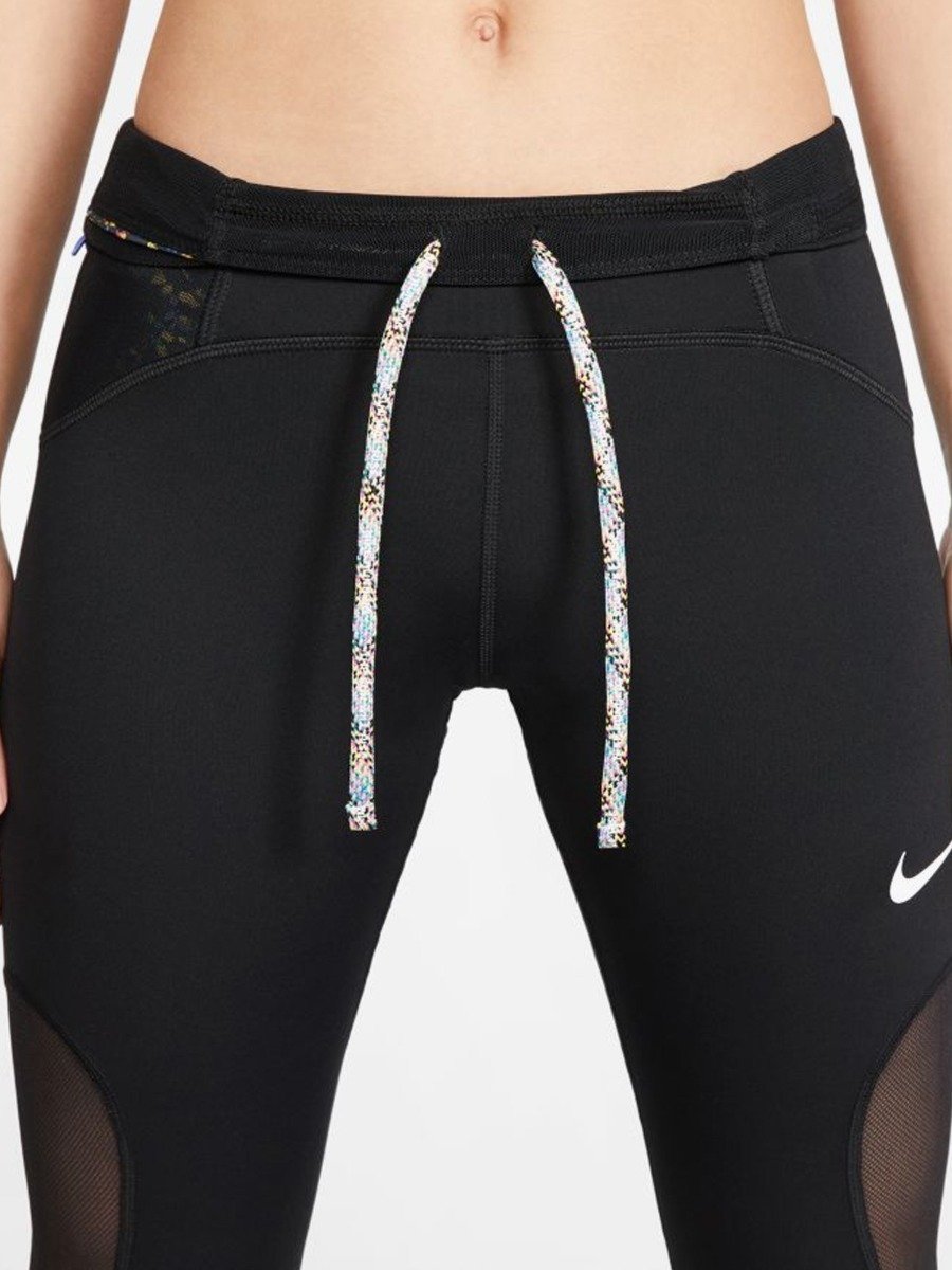 Nike Speed Icon Clash Tights Black/ Sapphire/ Fire Pink