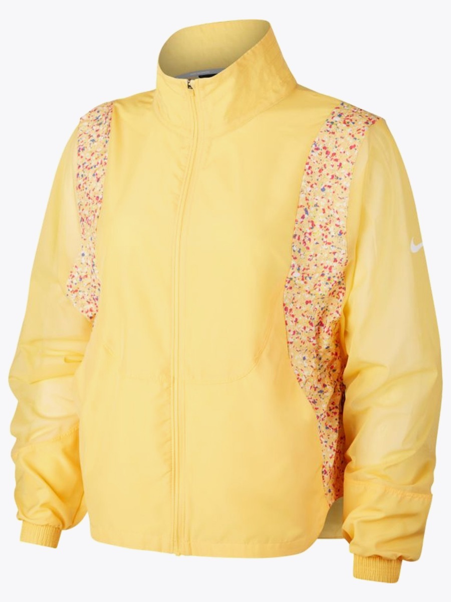Nike Icon Clash Jacket Topaz Gold/ Laser Orange/ White