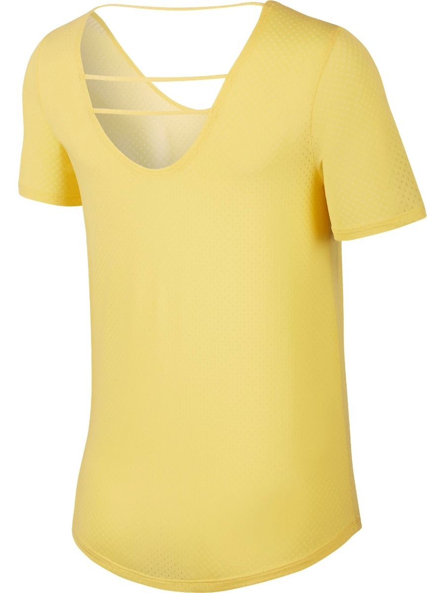 Nike Breathe Tee Golden Topaz