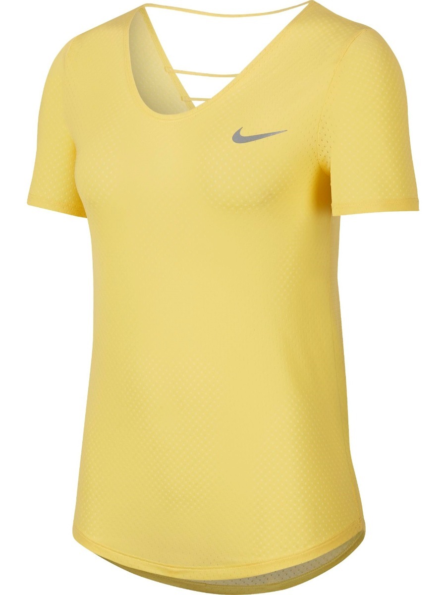 Nike Breathe Tee Golden Topaz