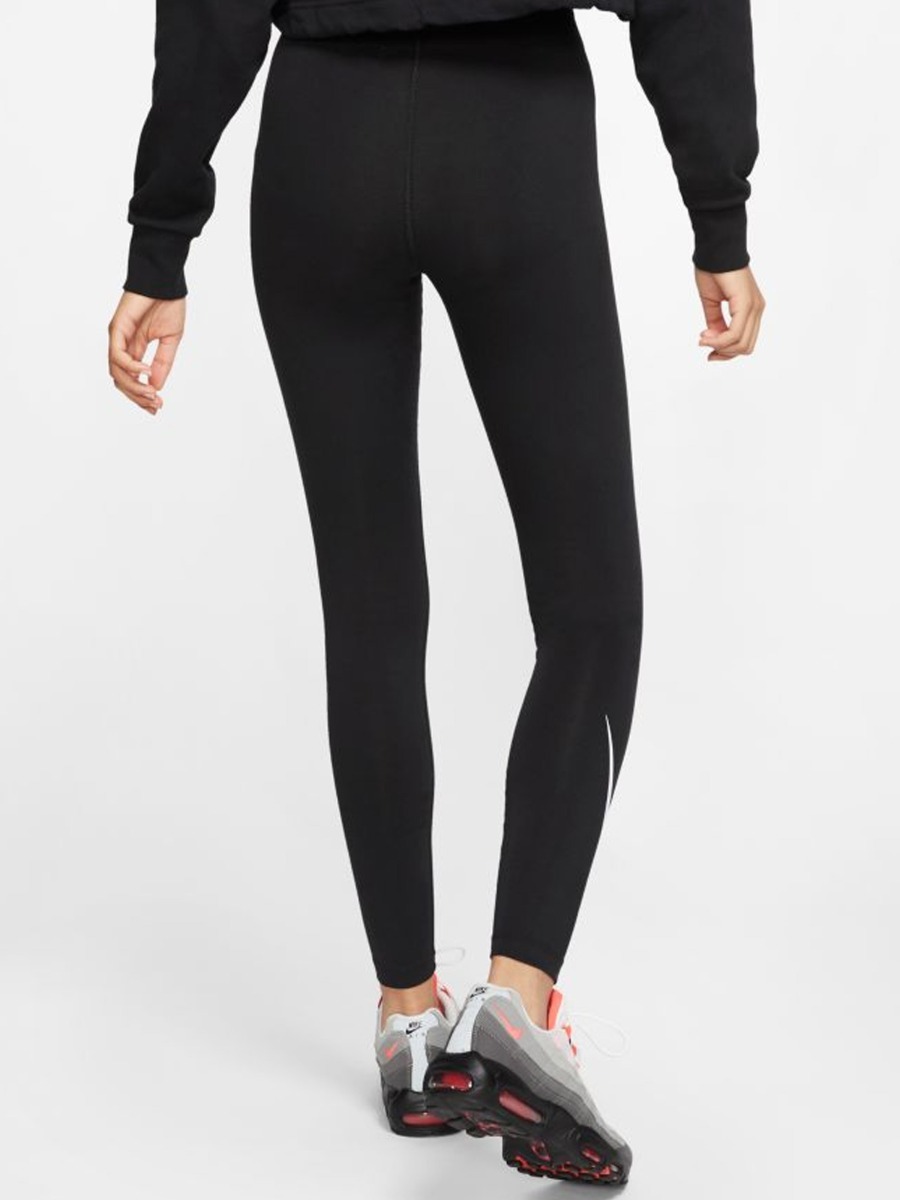 Nike Sportswear Leg-A-See Swoosh Pant Black/ White