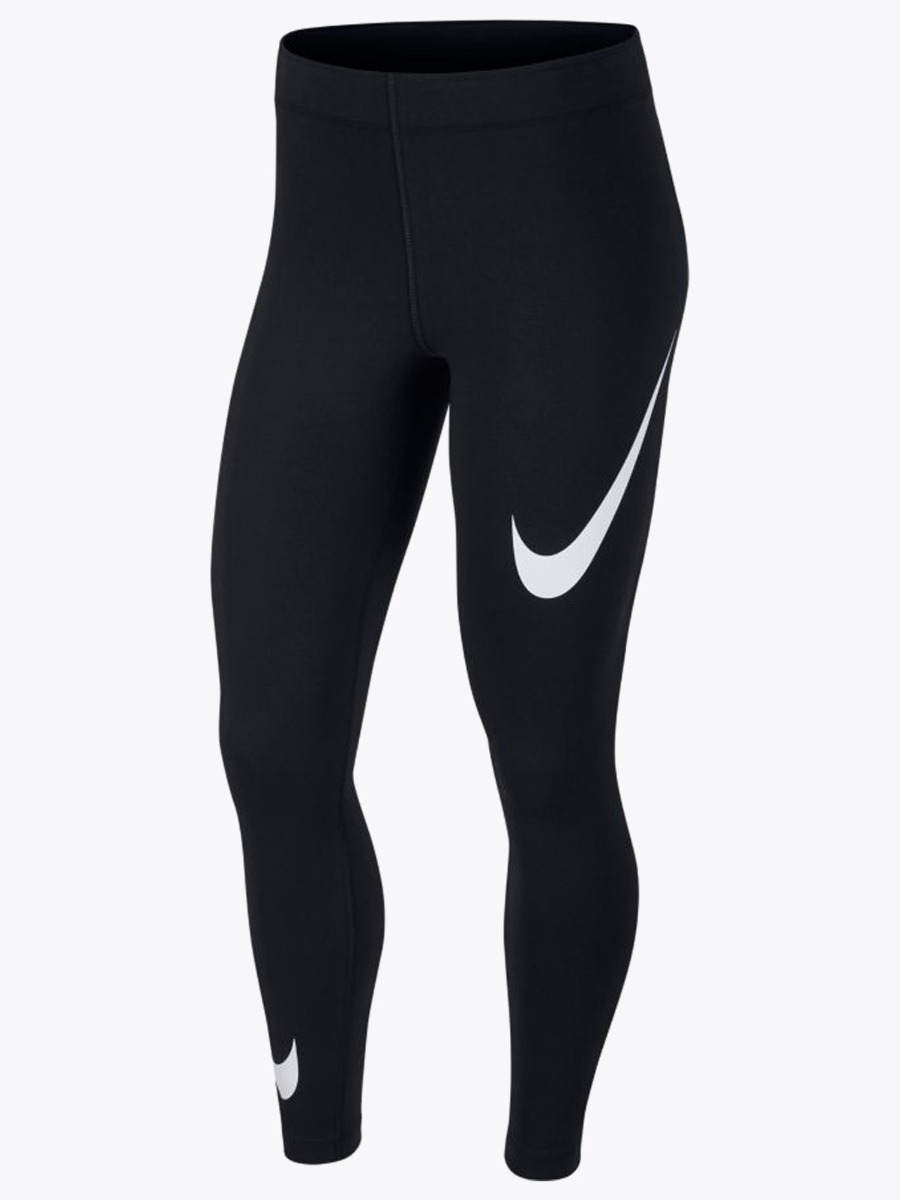 Nike Sportswear Leg-A-See Swoosh Pant Black/ White