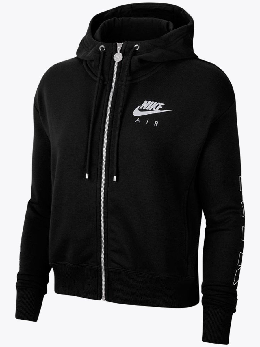 Nike Air Full Zip Hoodie Black/ Ice Silver