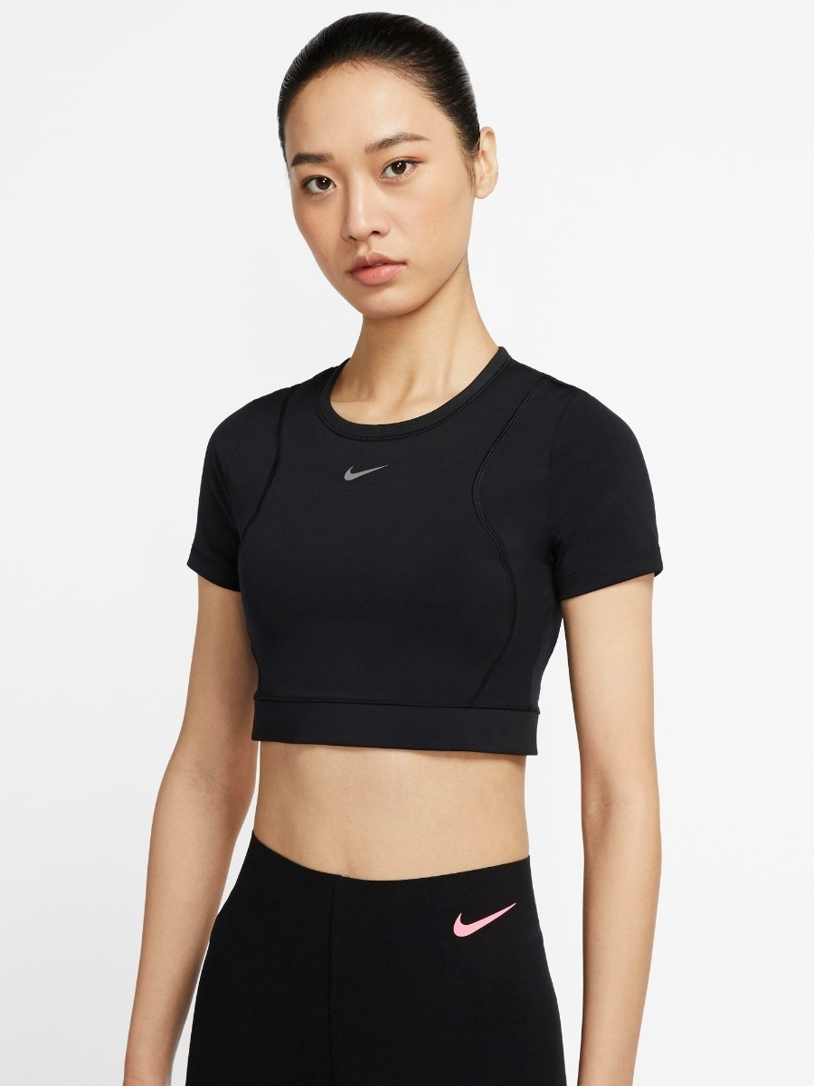Nike Pro AeroAdapt Top Black