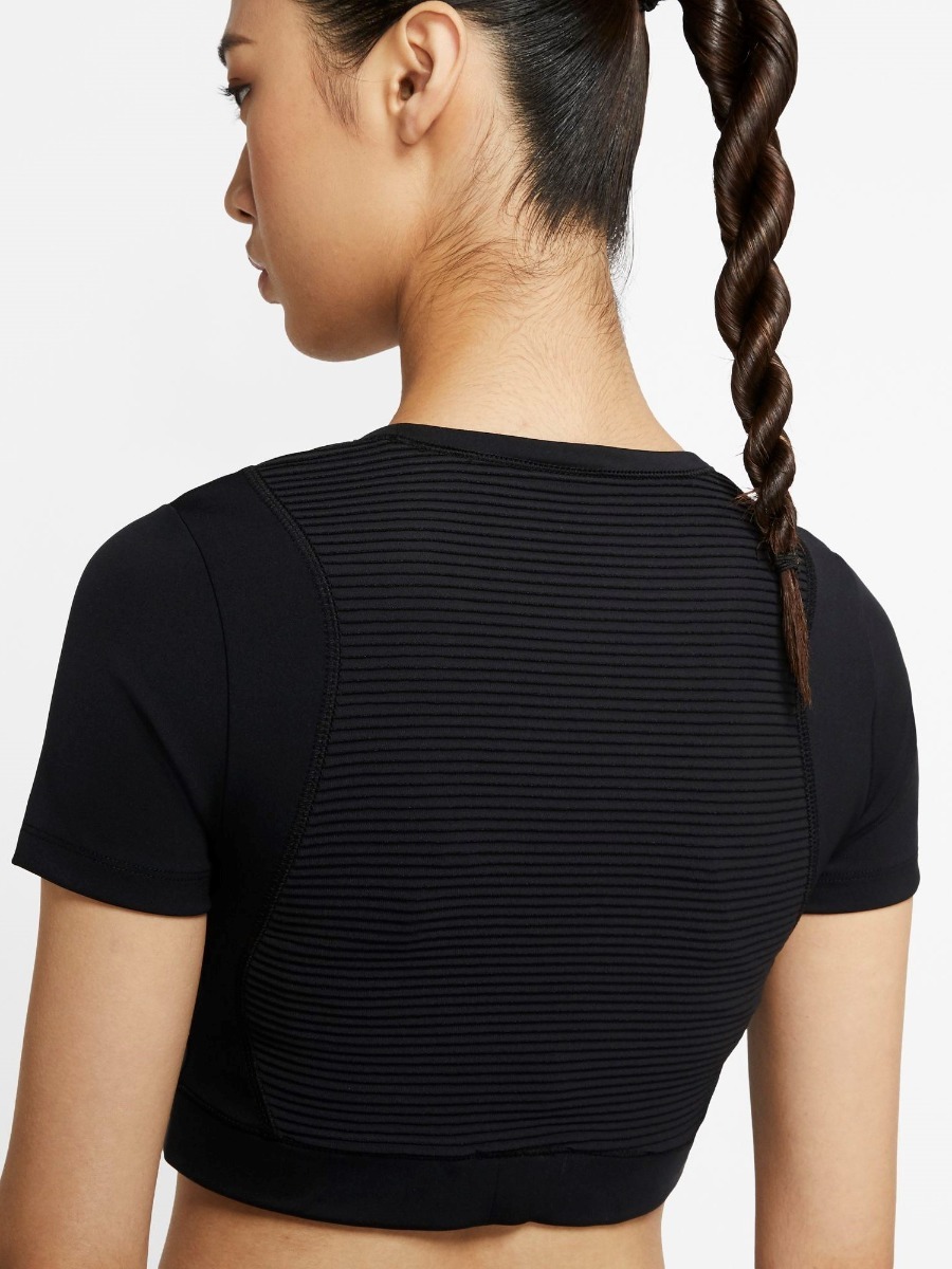 Nike Pro AeroAdapt Top Black