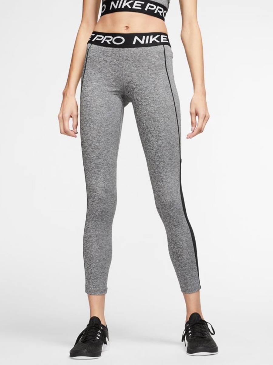 Nike Pro Tights Space Dye Black/ Smoke Grey/ White