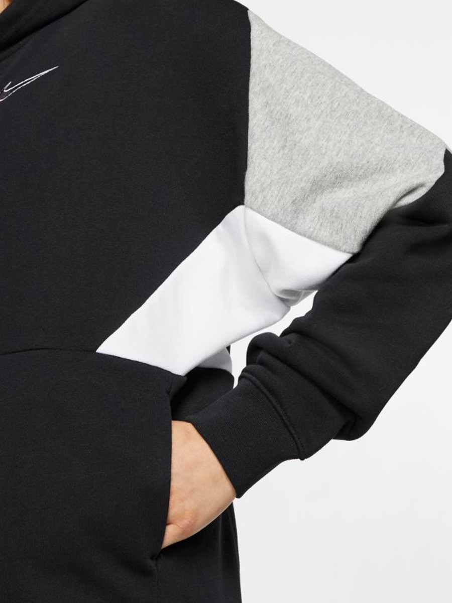 Nike Sportswear Pullover CB Black/ Dark Grey Heather/ White
