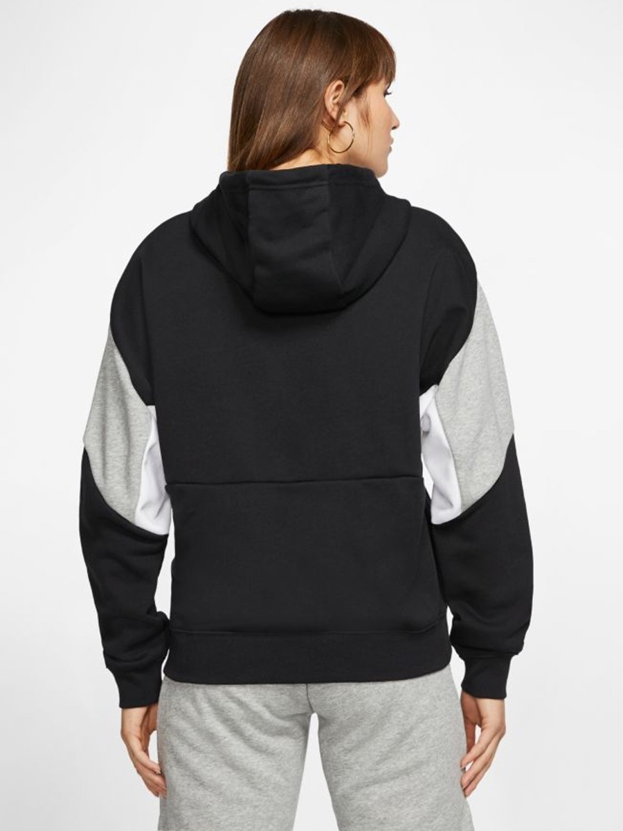 Nike Sportswear Pullover CB Black/ Dark Grey Heather/ White