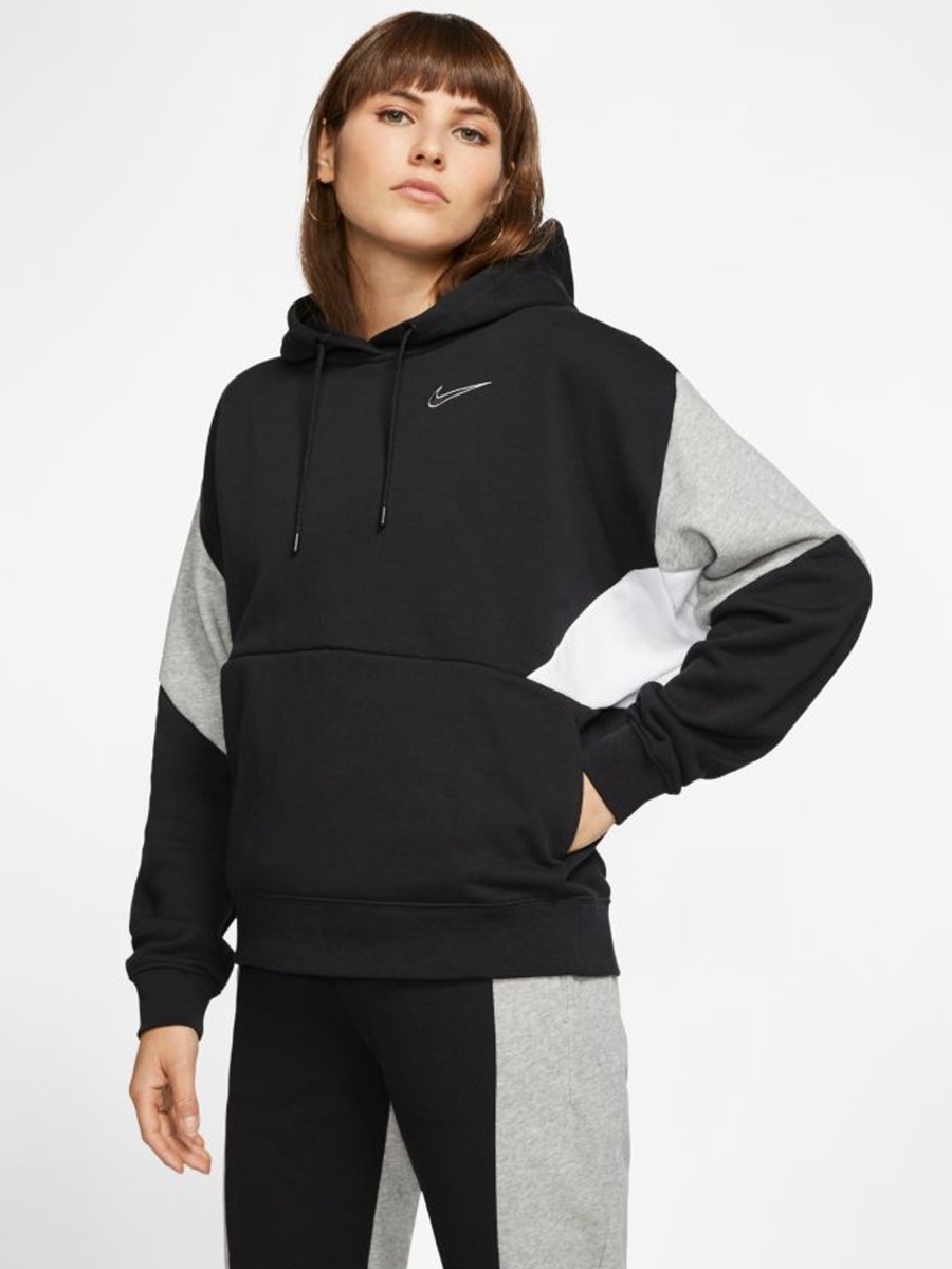 Nike Sportswear Pullover CB Black/ Dark Grey Heather/ White