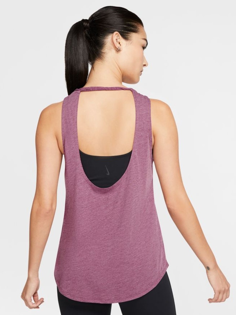Nike Yoga Twist Tank Villain Red