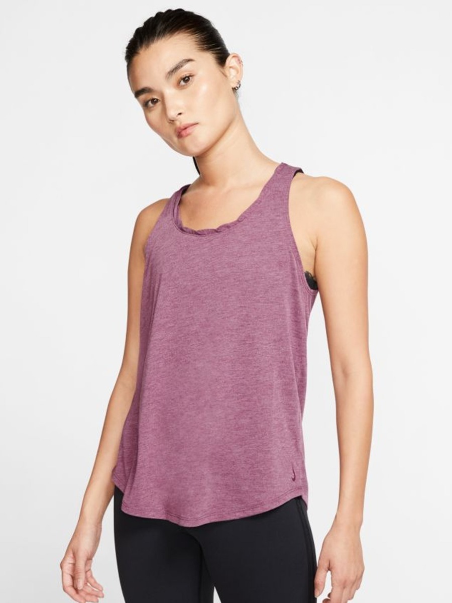 Nike Yoga Twist Tank Villain Red