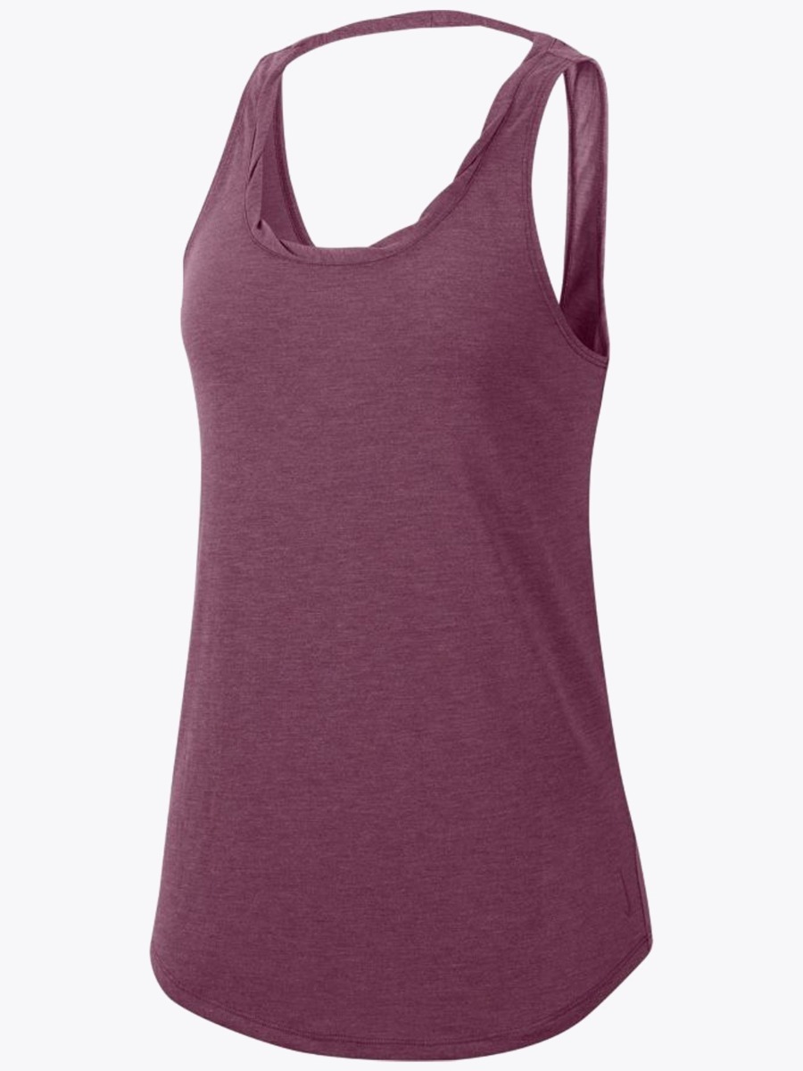 Nike Yoga Twist Tank Villain Red