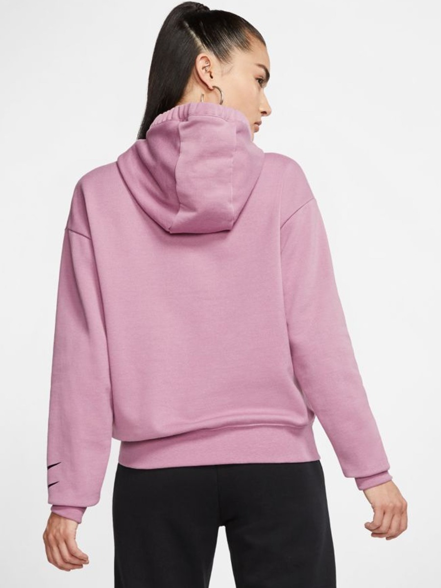 Nike Sportswear Swoosh Hoodie Plum Dust/ Black