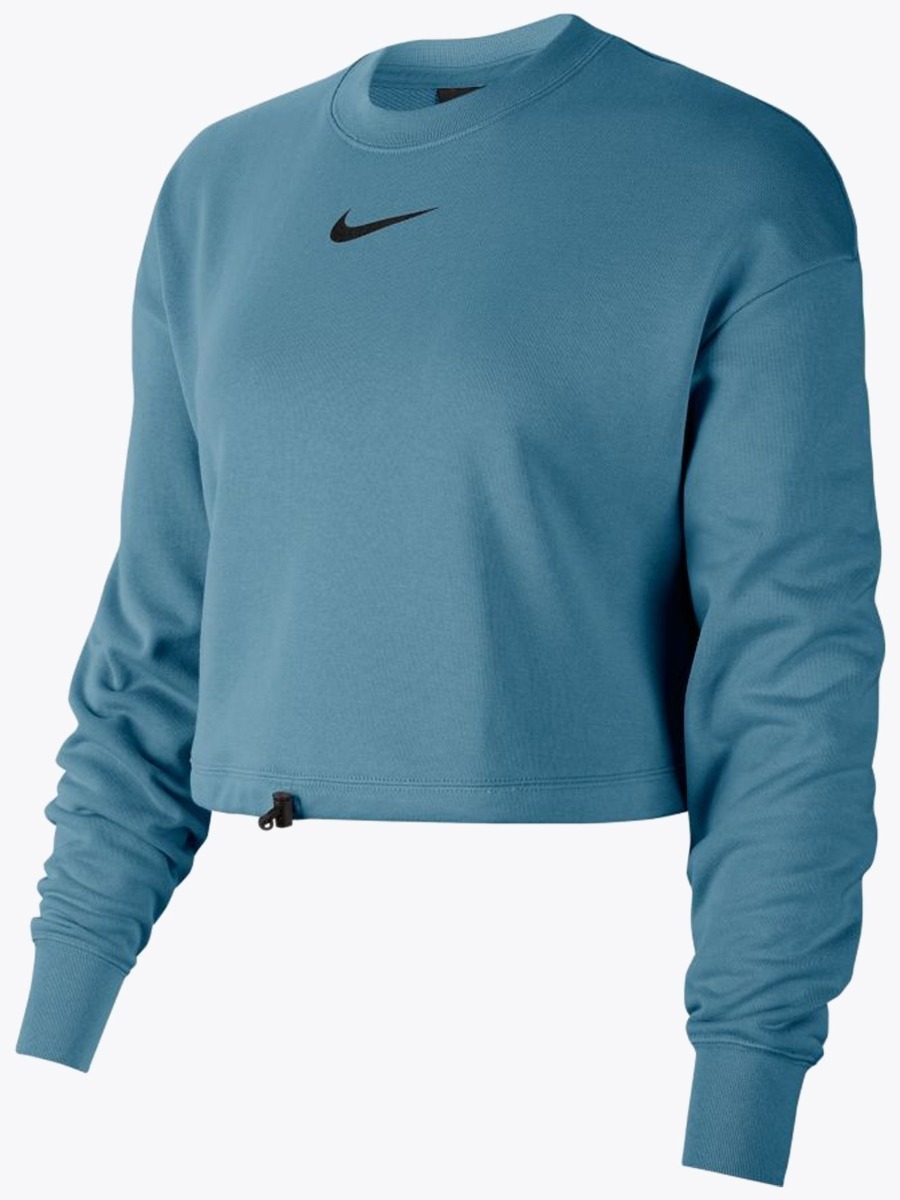 Nike Sportswear Swoosh Crew Cerulean/ Black
