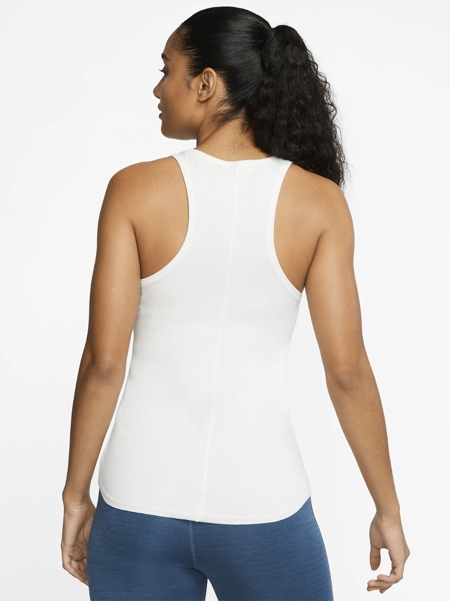 Nike Yoga Luxe Tank Summit White/ Platinum Tint