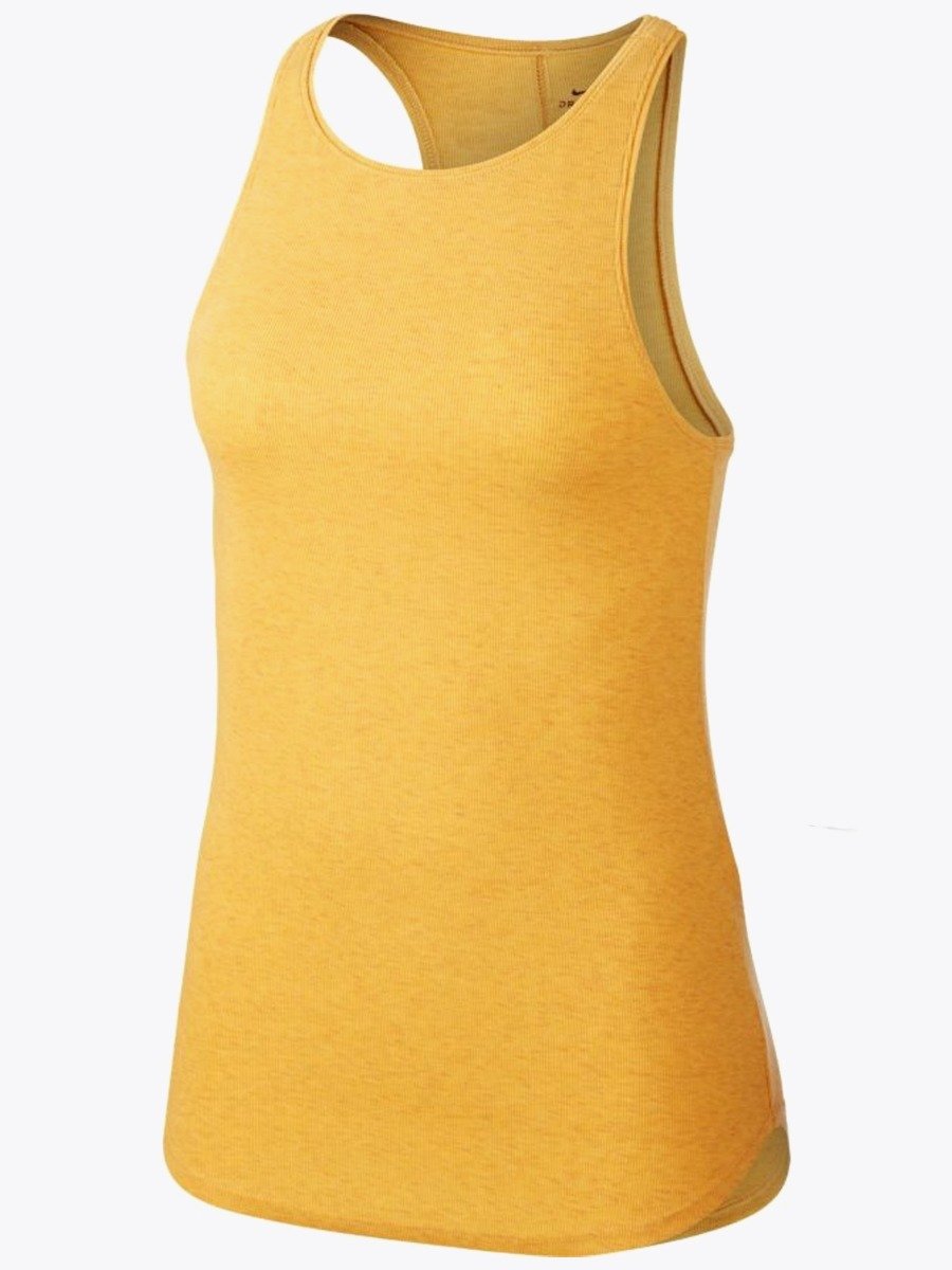 Nike Yoga Luxe Tank Honeycomb/ HTR/ Celestial Gold