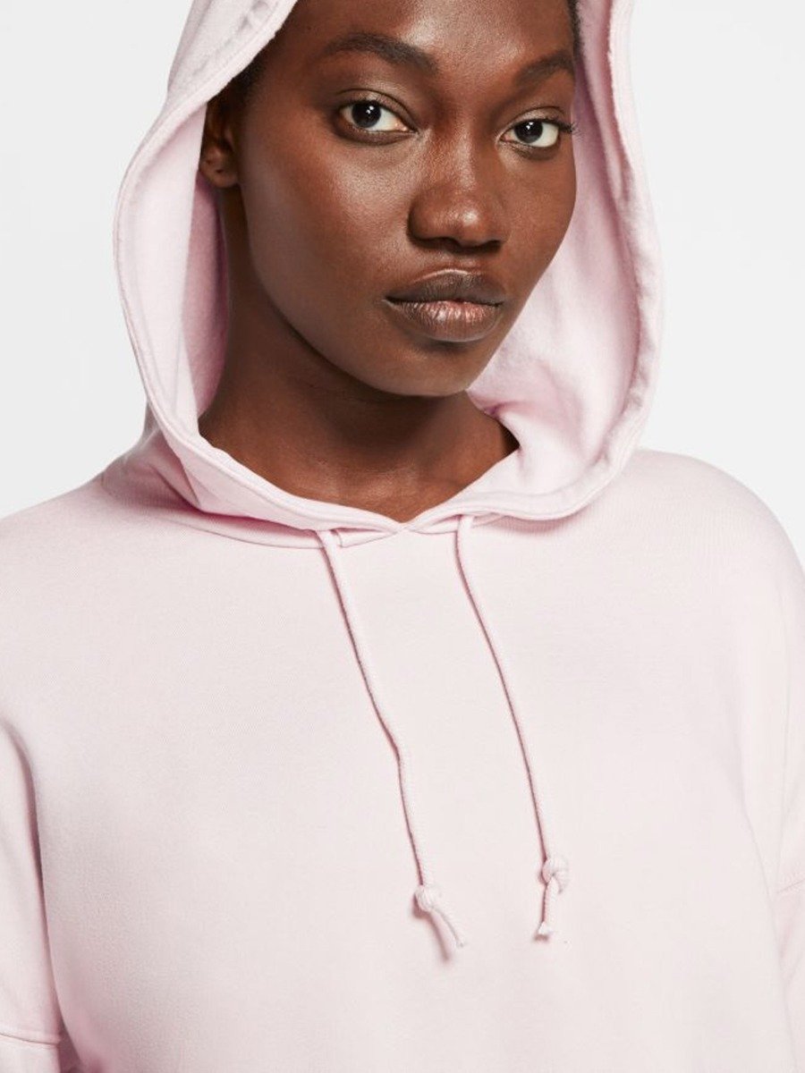 Nike Yoga Luxe Hoodie Barely Rose/ Plum Chalk