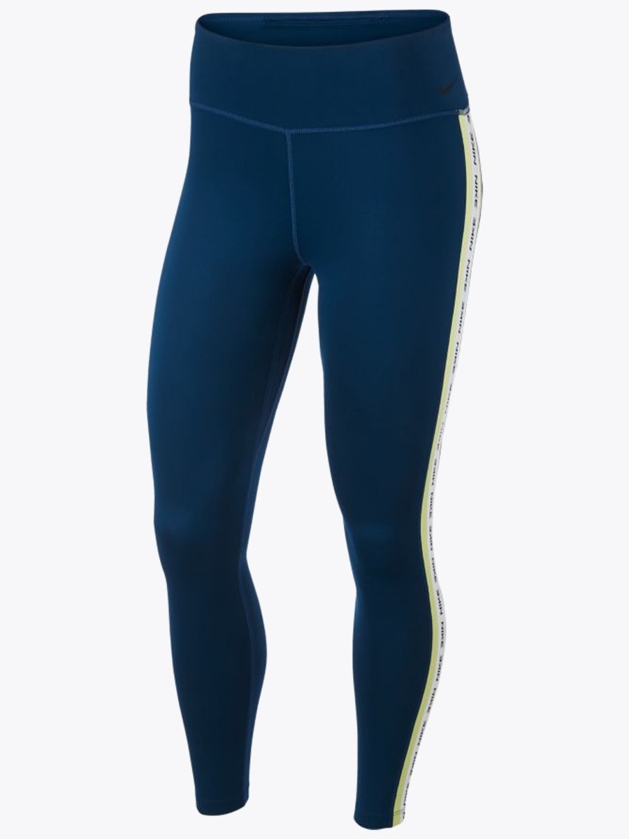 Nike One Tights Crop Novelty Valerian Blue/ Limelight