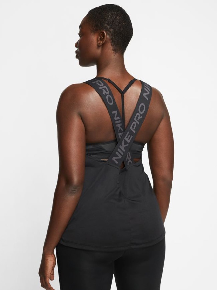 Nike Dry Tank Elastika Essential Black/ Thunder Grey