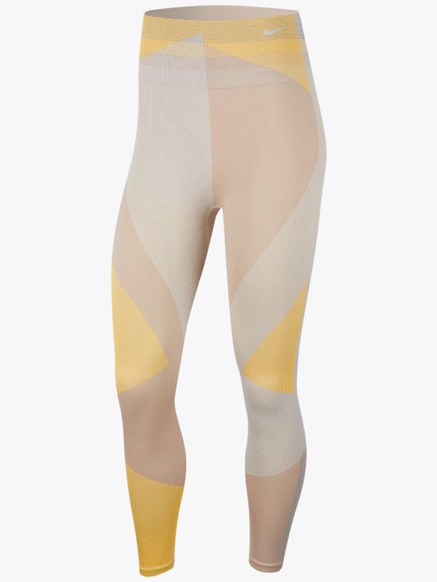 Nike Sculpt Icon Clash Tights Pale Ivory/ Shimmer