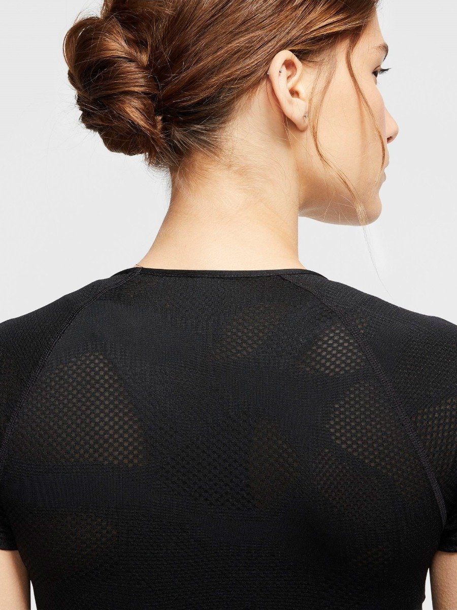 Nike Pro Dry Crop SS Top Black