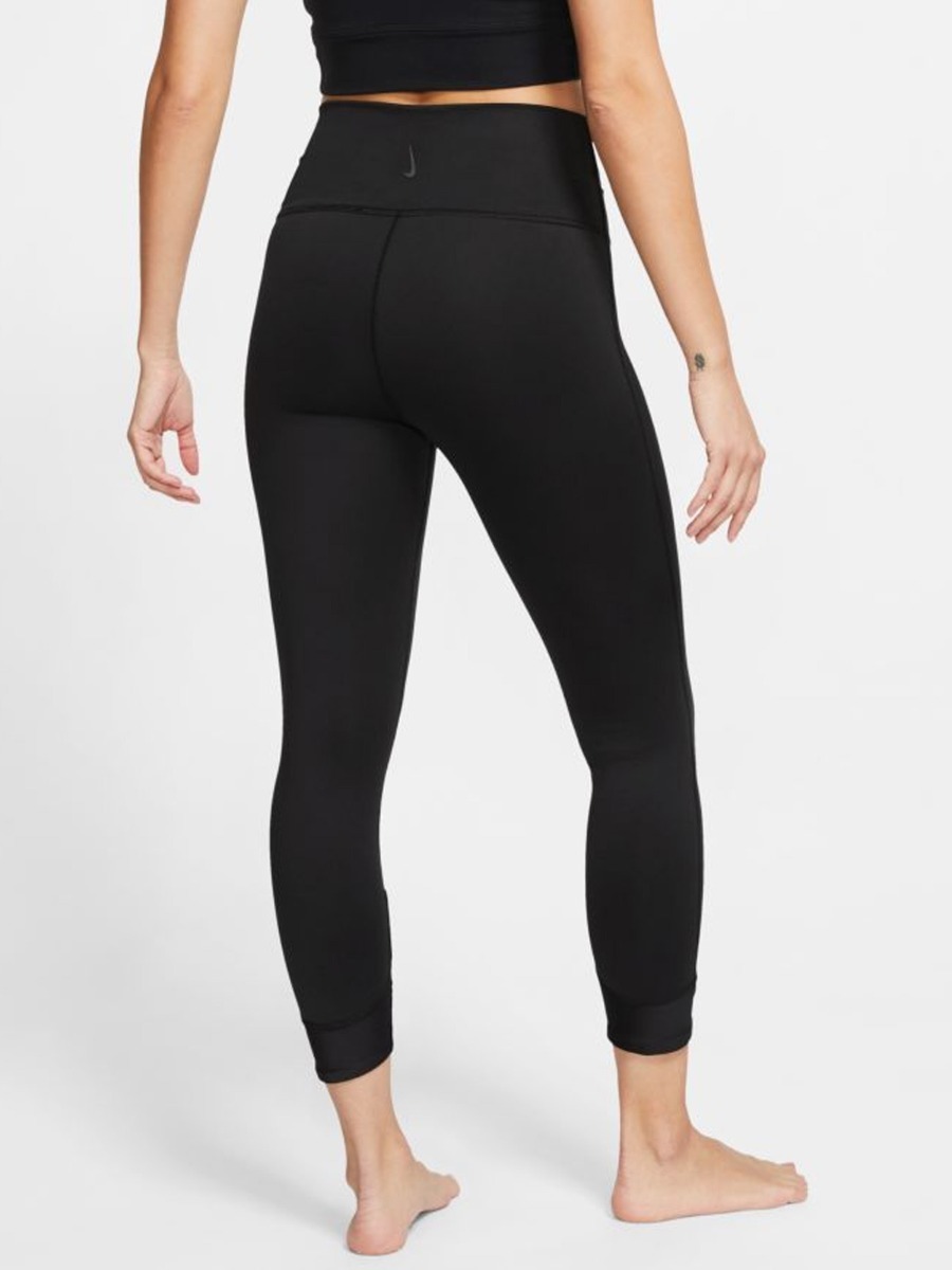 Nike Yoga Wrap 7/8 Tights Black/ Dark Smoke Grey