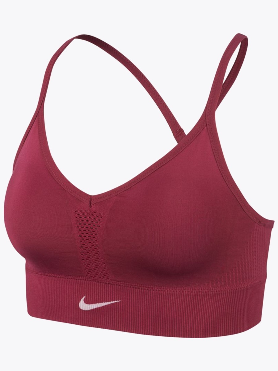 Nike Indy Seamless Sports Bra Villain Red/ White